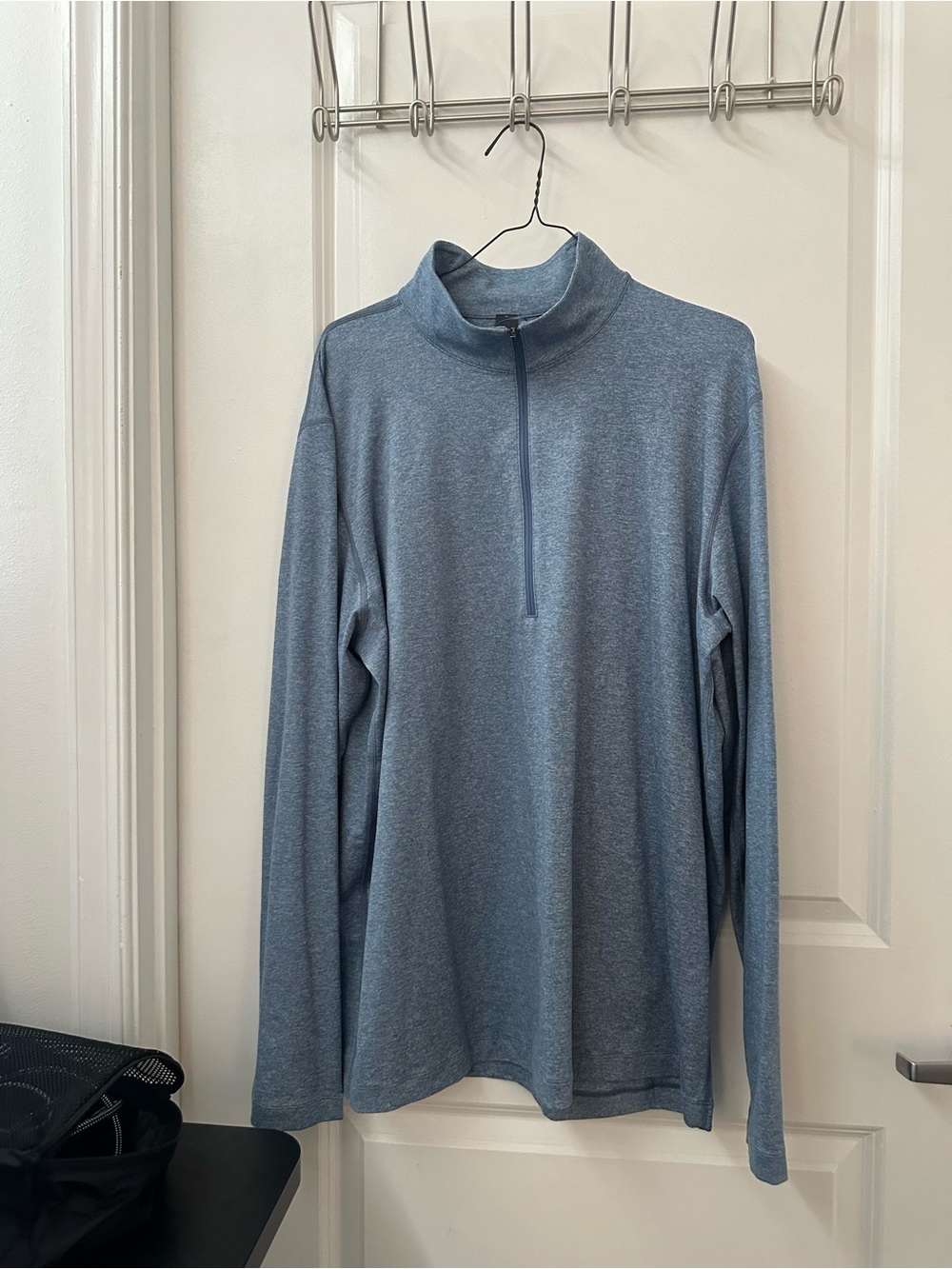 Lululemon Heather Blue Quarter-Zip Pullover - Picture 1 of 2